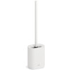 Escobillero de Inodoro Pure Blanco con Silicona TPR y Acero