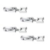 4 PCS Bracelet Extender Clasps,Granmagazz Fold Over Clasp, Fold Over