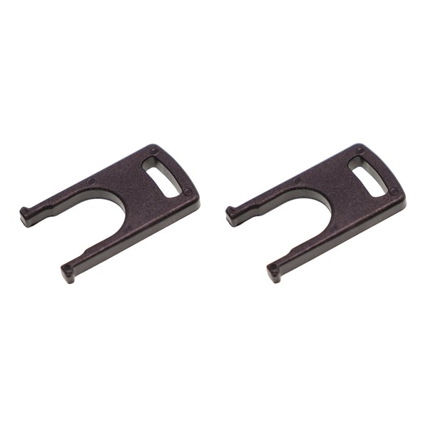2 x Brackets Compatible with/Replacement Part for Kärcher 5.037-185.0 Pressure