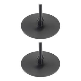 The Lord of the Tools Pack of 2 Rubber Check Valve Replacement Rubber Check Valve Compatible with Lay-Z-spa Air Blower Disposable Rubber Return Valve for Liner Internal Black