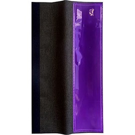 Mizukei 4100115 Reflective Belt for Full Harness, Wide Type, 2.8 inches (7 cm) Wide, Purple, Pack of 2