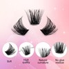 FADLASH Lash Clusters DIY Eyelash Clusters Natural Waterproof 0.07 D