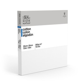 Winsor & Newton Classic Cotton Traditonal Canvas - 20 cm x 20 cm (Pack of 6), 20 x 20 cm, White, 6 Einheiten