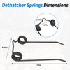 Dfnidy 43783 Dethatcher Tines Replacement, for Agri-Fab Dethatcher, Thatcher Spring