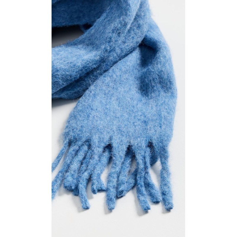 Hat Attack Women's Cozy Solid Scarf, Bright Denim, Blue, One