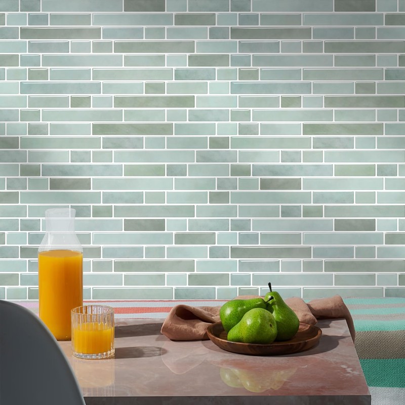 STICKGOO Peel and Stick Backsplash - 10 Sheets of 12”×12”