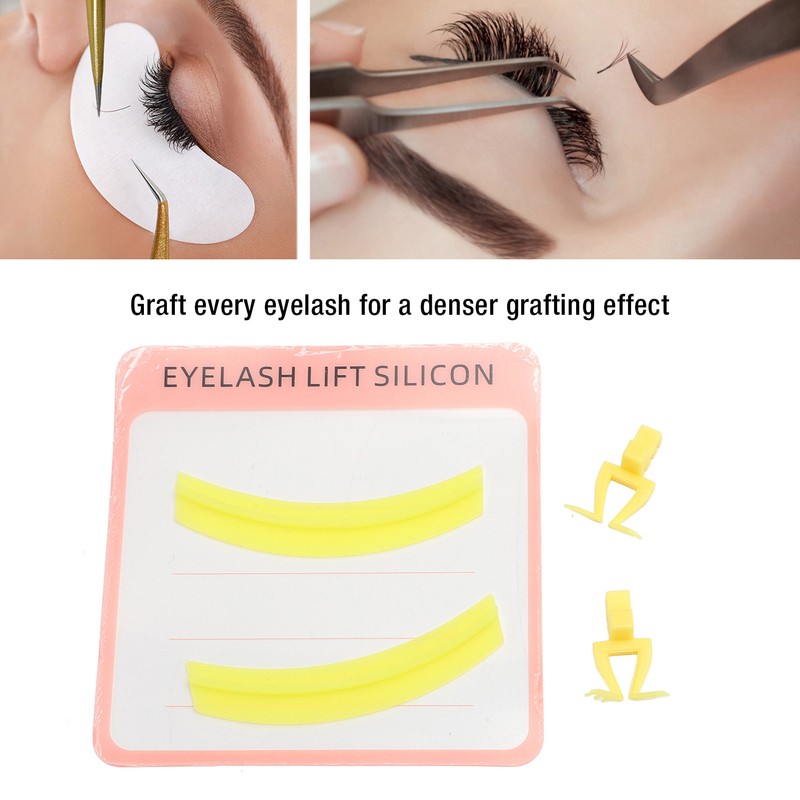 Eyelash Extension Separator Silicone Pad Lash Isolation Helper Aid Tool