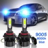 9005 LED Headlight Bulb Conversion Kit High Beam BLUE Super