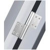 2PCS 4 Inch Stainless Steel Flag Hinge Folding Hinges Left