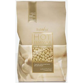 ItalWax White Chocolate - Hard Stripless Wax Beads 2.2lbs - 1 kg. Bag