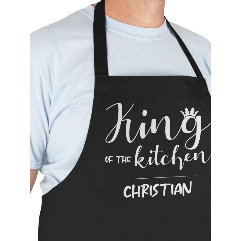 Geschenk mit Namen personalisiert by Shirtracer - Apron - Cooking