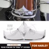 Unbranded Rear Fender Tip "V" Design Trim For Harley Electra