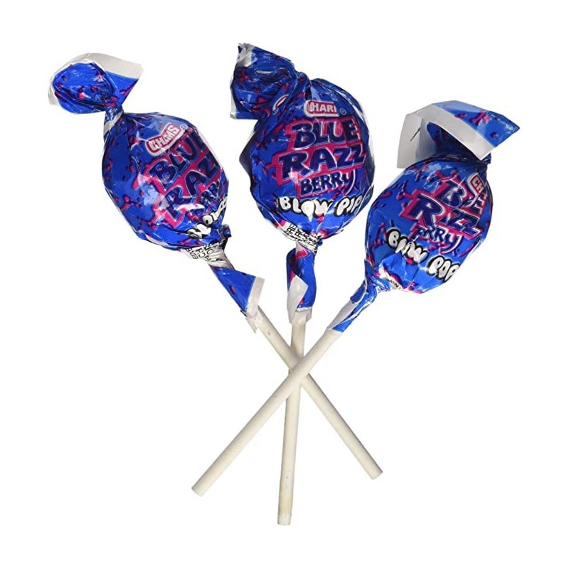Blow Pop Charms Blow Pop Blue Razzberry Lollipop