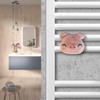 Letshelter Ceramic hanger for towel warmer and radiator in the