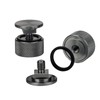 3mirrors Welding Hood (Pipeliner) Helmet Fasteners Grey Headgear Replacement Parts