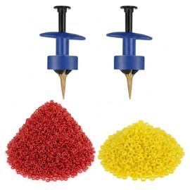 Honeyone Pellet Bait Bander Tool with 5000 Bands for Carp Fishing Baits