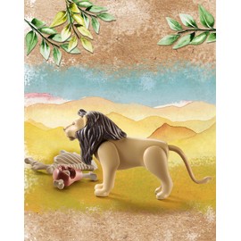 Playmobil Wiltopia - Figura de Animal de león