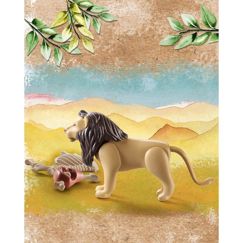 Playmobil Wiltopia - Figura de Animal de león