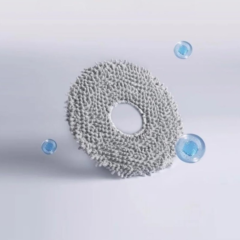 HACOBEST 10pcs Mop Pads for Roborock Qrevo Curve/Roborock Qrevo Edge