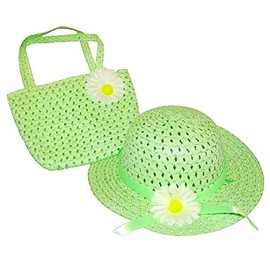 Tea Party Hat & Purse Set (More Colors...) Select Color: green