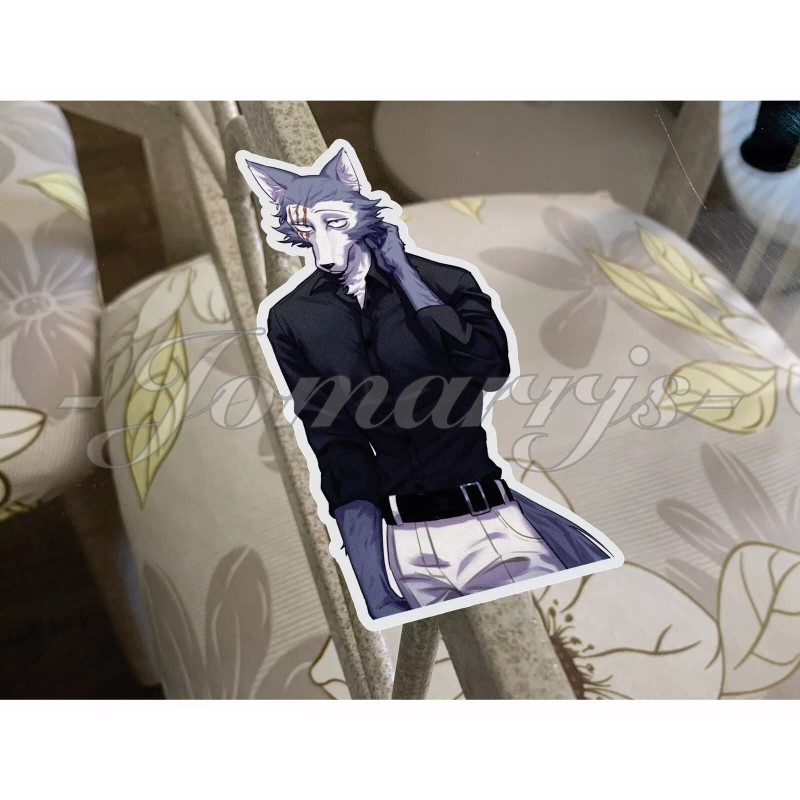 Beastar Anime Legoshi Custom Colored Sticker Decal Vinyl manga 1.