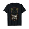 Gravedigger Cemetery Worker Digging Graves Graveyard Crew T-Shirt