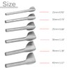 6pcs /set DIY Leather Carft V Shape Punch Belt End