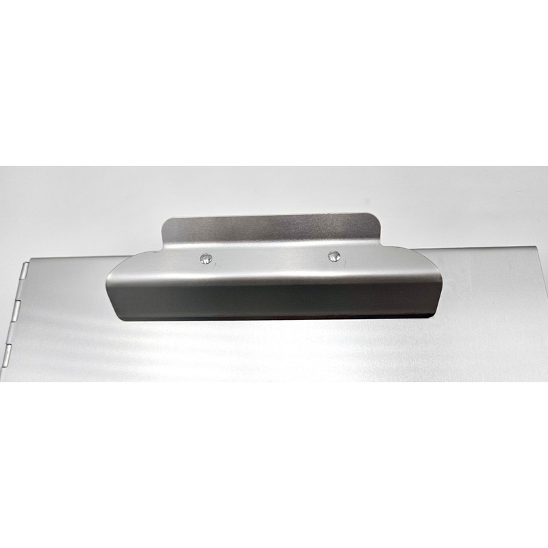 11x17 Clipboard Aluminum Storage Box Featuring a High Capacity Clip