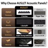 AUSLET AUSLET 36 Pack Sound Proof Foam Panels for Walls