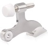 HOMOTEK 24 Pack Hinge Pin Satin Nickel Door Stopper,Adjustable Deluxe