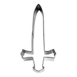R&M Sword, Medieval 4.75" Stainless Steel Cookie Cutter