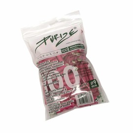 Pack of 200 Regular Size 9 mm (8.3 mm) Activated Carbon Filters (Pink)