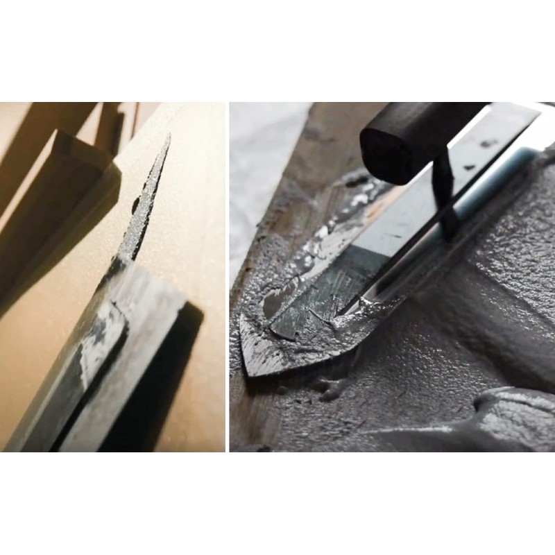 Japanese Venetian Plaster Finishing Trowel Set 4 PC Stainless Steel