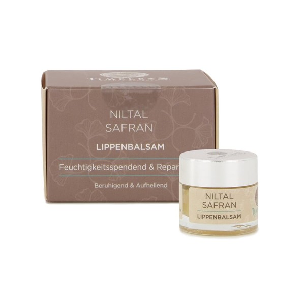 Lip Balm Niltal Saffron Lip Care for Cracked and Dry Lips Timeless Beauty Secrets