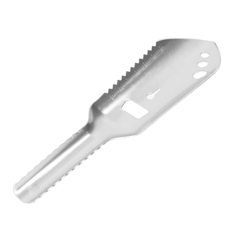 Multipurpose Camping Shovel Aluminum Alloy Small Survival Multitool Shovel for