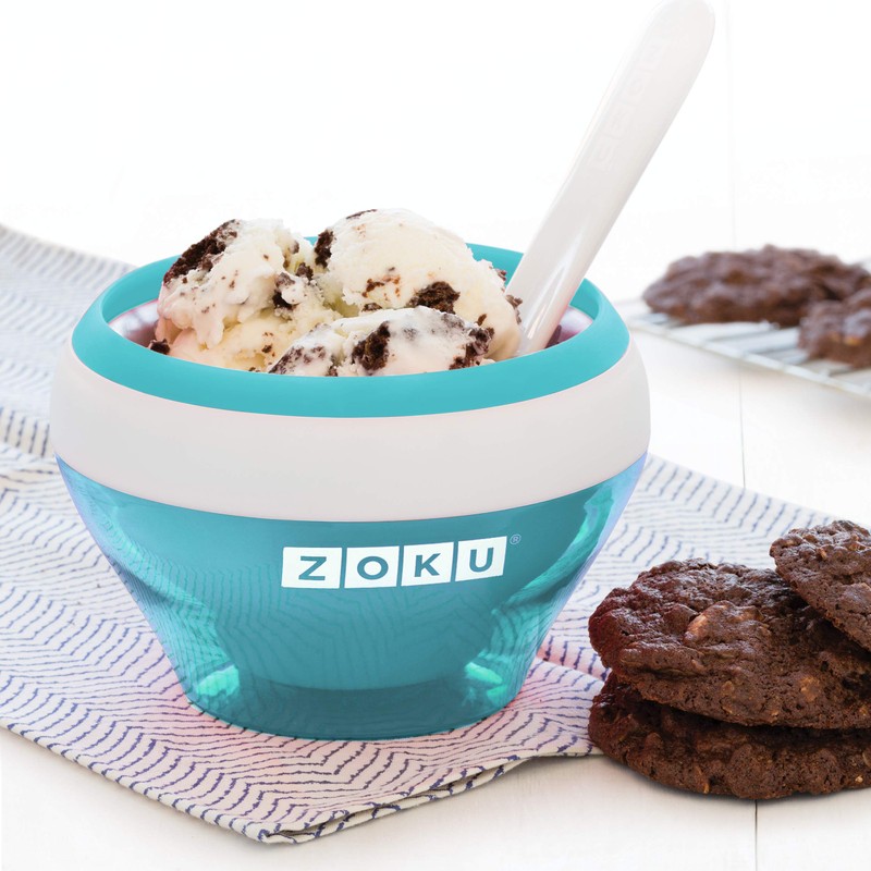 Zoku Teal Ice Cream Maker, Instant Ice Cream Maker