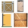 HLMOptimo Heavy Duty T Hinge Tee T Strap Shed Gate