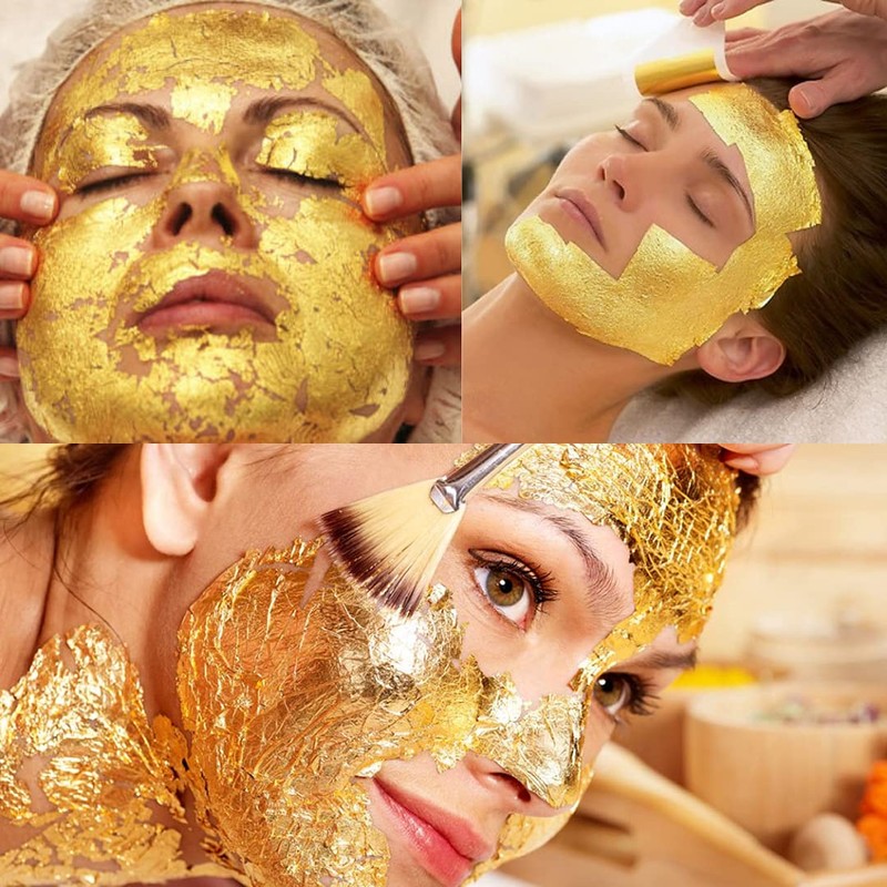 MODA TURÍN - 20 Láminas Oro Genuino Comestible 24K 4.33