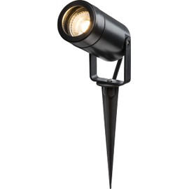 Knightsbridge - 230V IP65 GU10 Polycarbonate Spike Light - Anthracite