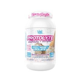 VMI Sports | Protolyte Whey Isolate Protein Powder | Low-Calorie 100% Whey Protein Isolate | Non-GMO Low Sugar Lactose Free and Gluten Free - 1.6 Pound (Vanilla Ice Cream Cone)