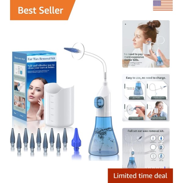 Unbranded Eco-Friendly Ear Wax Removal Kit - Manual Flushing with