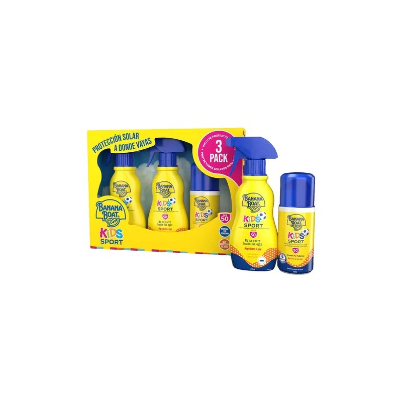 Protector Solar Banana Boat Kids Sport Fps 50 Pack 3