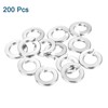sourcing map 3/8" Split Lock Washer, 200Pcs 304 Stainless Steel