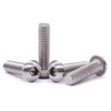 EASTLO 1/4-20 x 1-3/8" Button Head Socket Cap Bolts Screws,