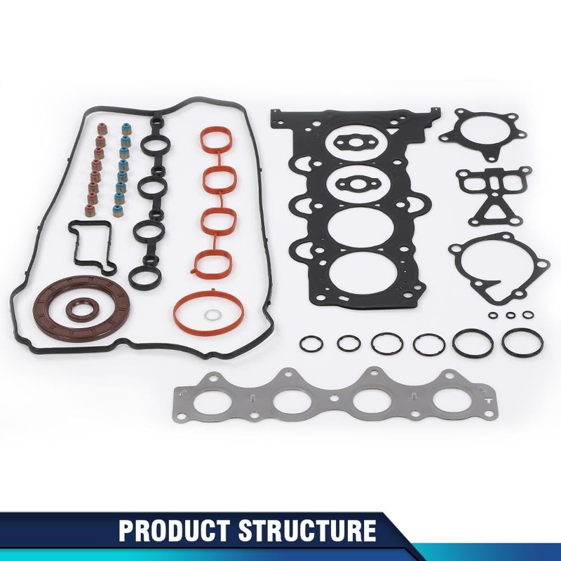 PIT66 Front Engine Head Gasket Kit Compatible with Hyundai, Kia/Accent,
