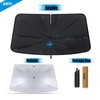 KDM Umbrella Style Windshield Sun Shade Fit for 2014-2024 Dodge