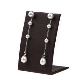 Pearl Pendant with Chain and Stud Earrings Refined Size Adjustment Freshwater Pearl on Silver Chain 40 + 5 cm 925 Sterling Silver