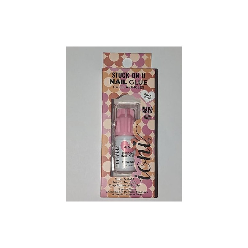 Stuck-ON-U Nail Glue PINKROSE Ultra Hold