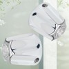 Biaungdo Black Shower Knob Replacement Set of 2, Bathtub Faucet
