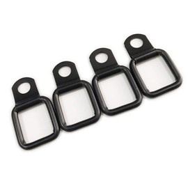 ESNET Cargo Hook Tie Down Universal Cargo Area Set Carry 3cm Width Compatible Wire D Ring Belt Truck Bed Pack of 4